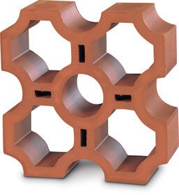 Star Red Ceramic Lattice